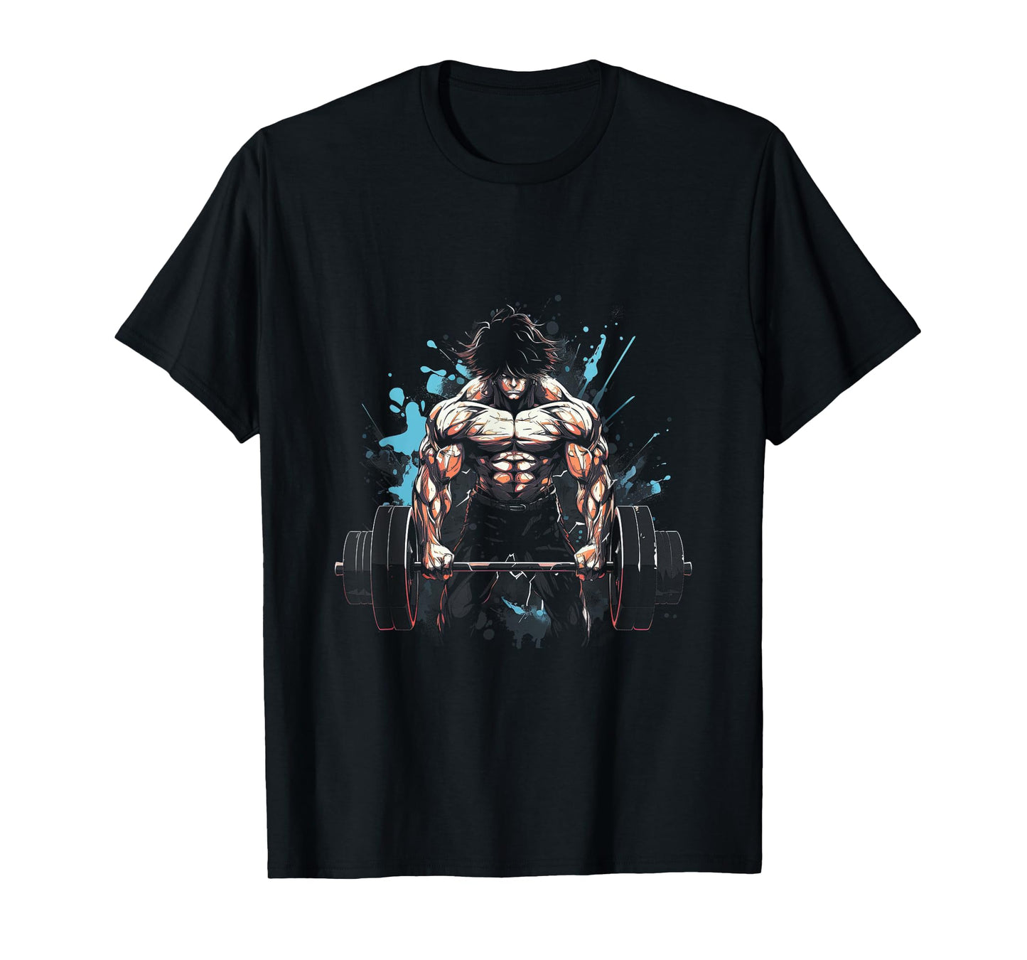 Anime Young Deadlift Fitness Motivation Strenght T-Shirt