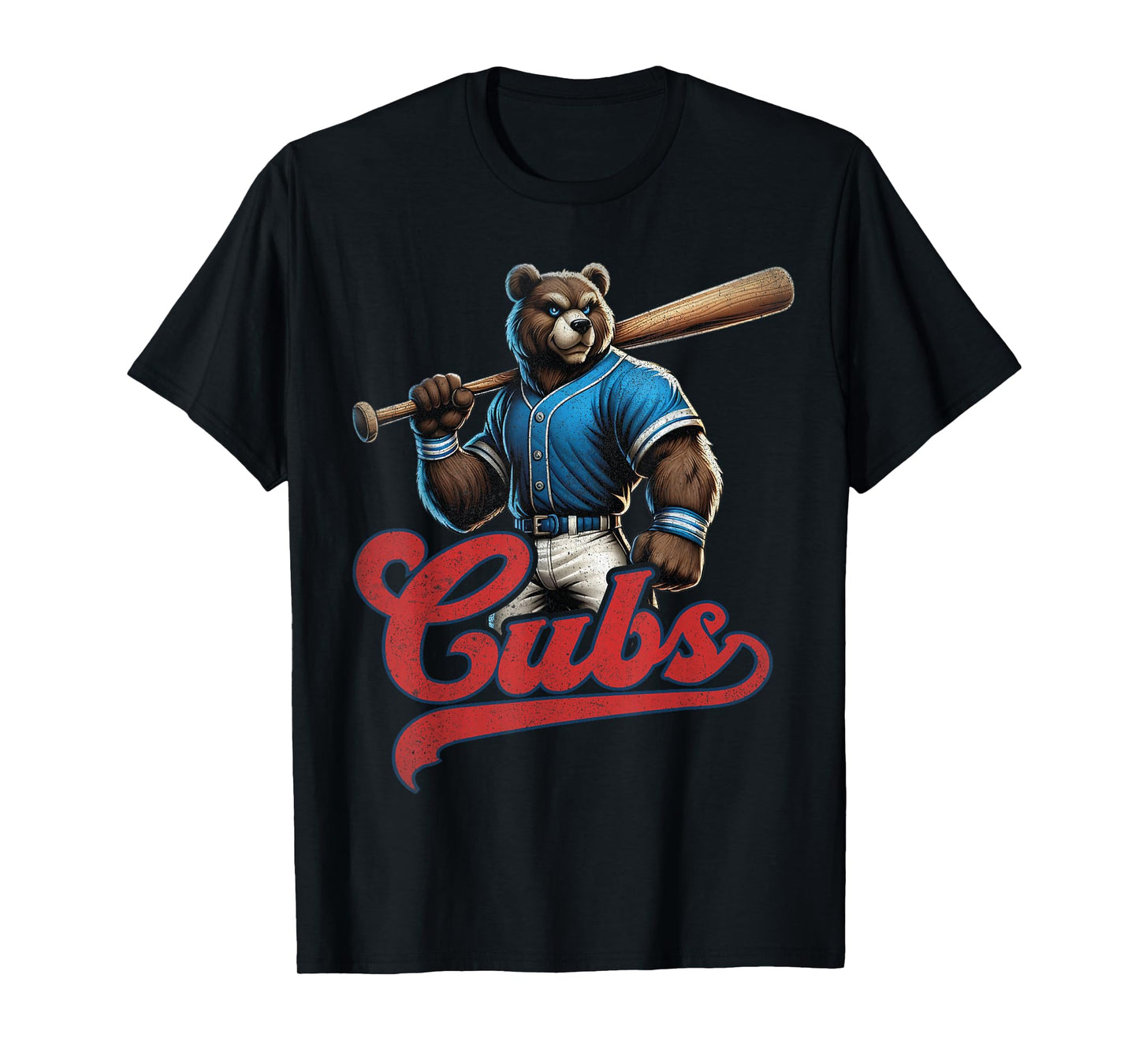 Cubs Apparel Men Women Kids Retro T-Shirt