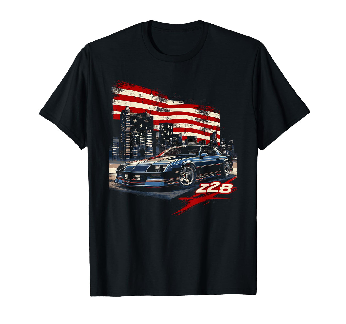 1980's IROC, IROC-Z Muscle Car American Muscle Retro Z28 T-Shirt