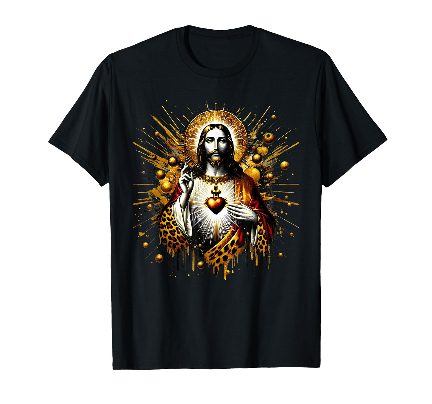 Sacred Heart of Jesus Catholic Devotion Faith T-Shirt