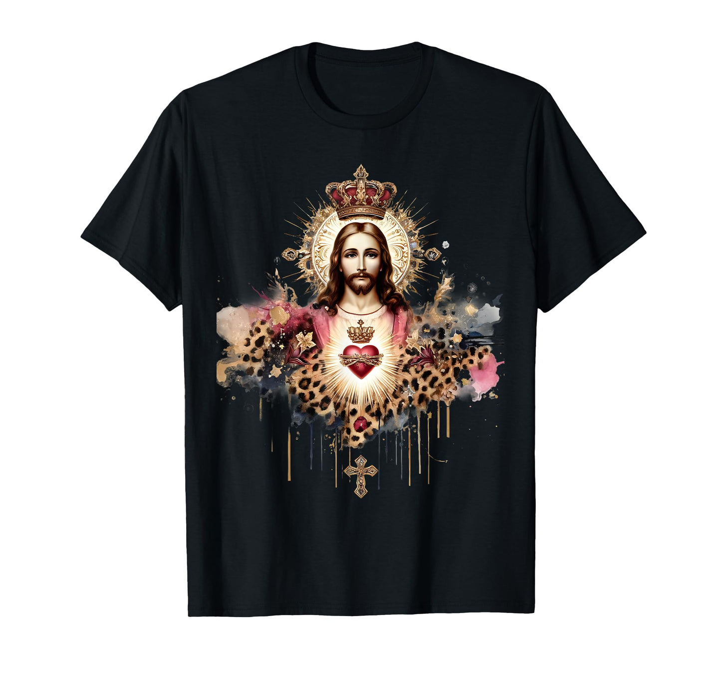 Sacred Heart of Jesus Catholic Devotion Faith T-Shirt