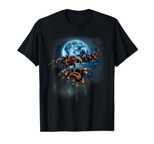 Tarantula Shirt - Tarantula Tshirt - Howling at the Moon T-Shirt