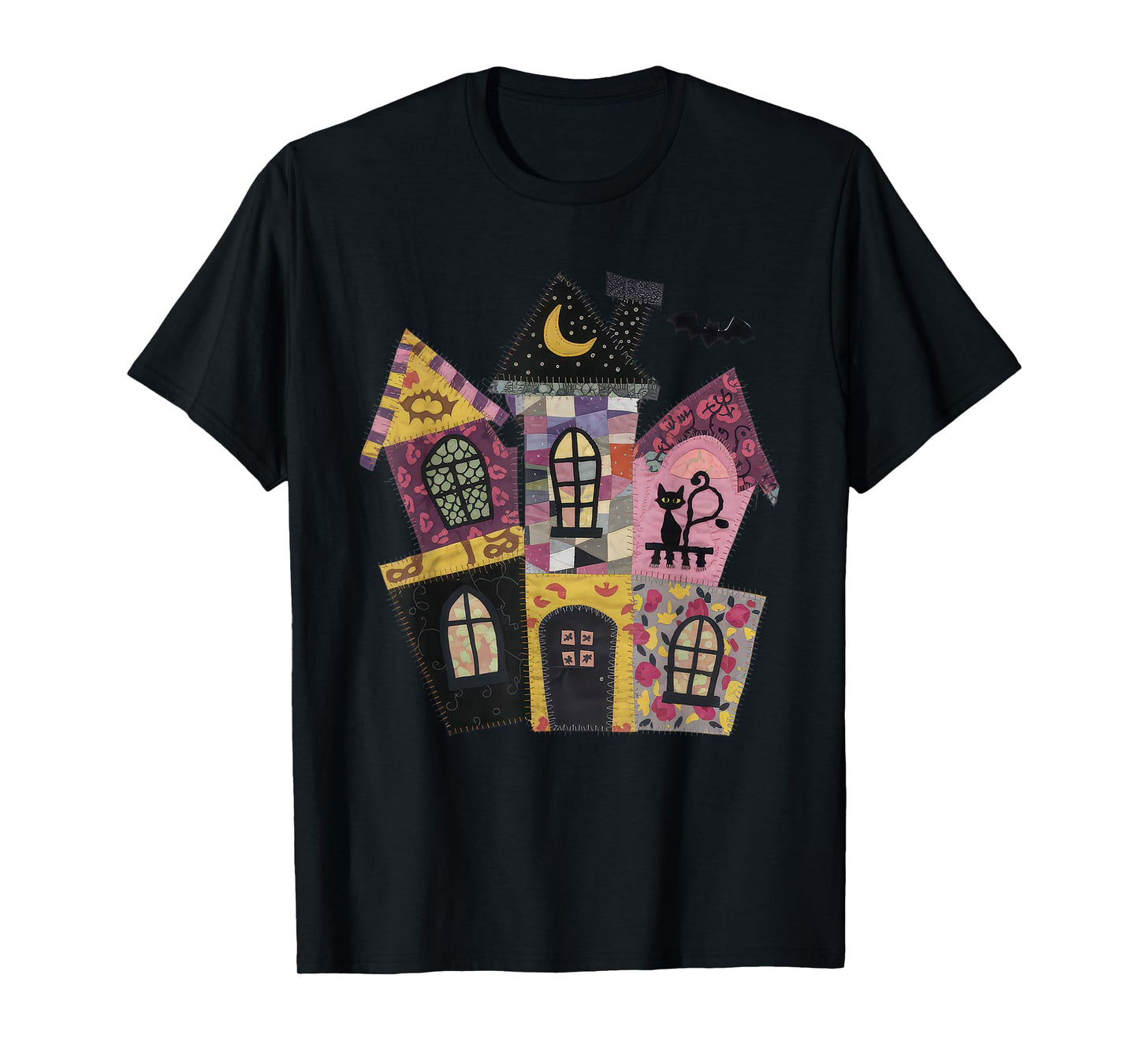 Halloween Tshirt Women Men Skeleton Witch Monster Party T-Shirt