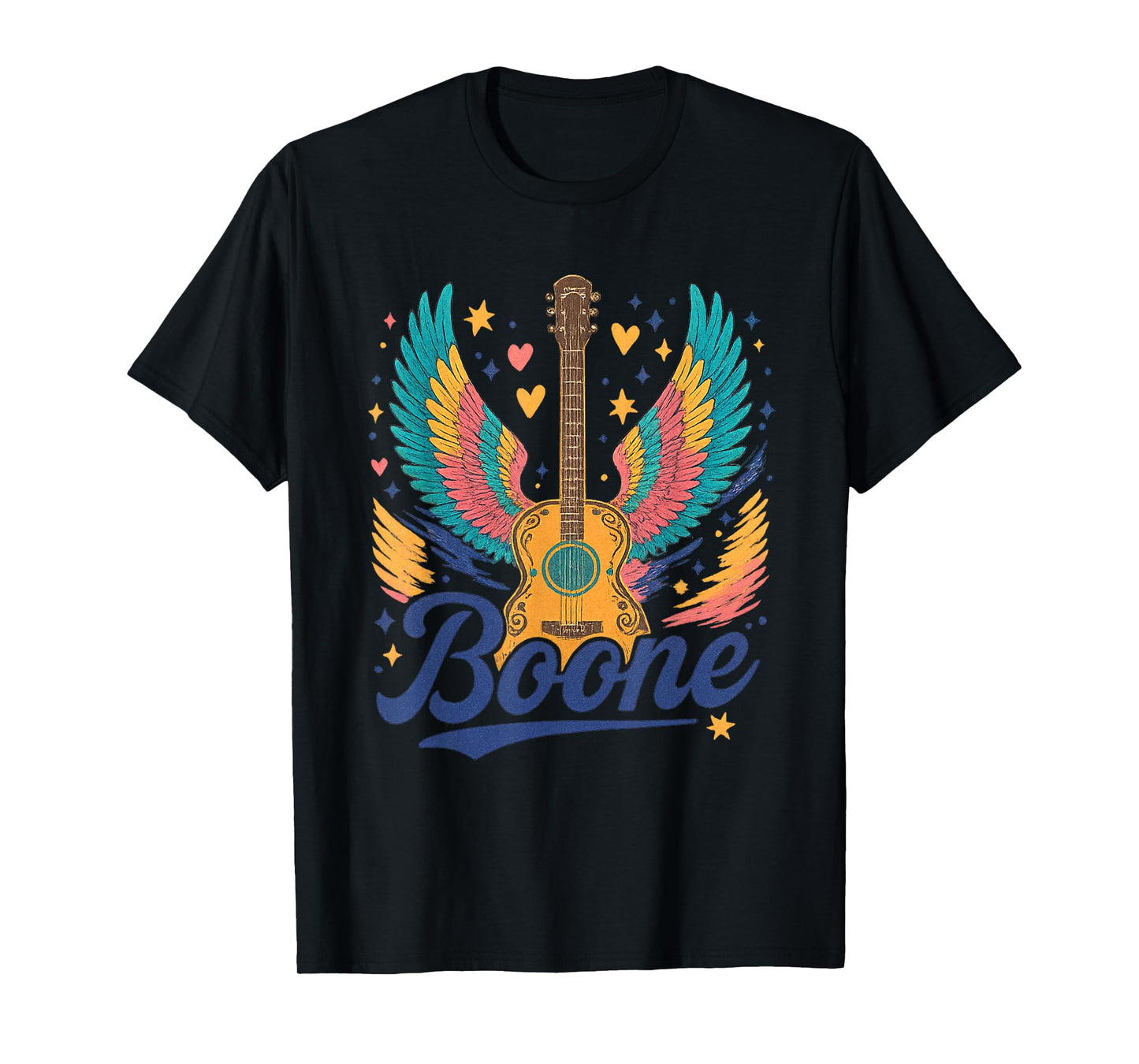 Boone Personalized Name Vintage Retro Girls Woman Man T-Shirt