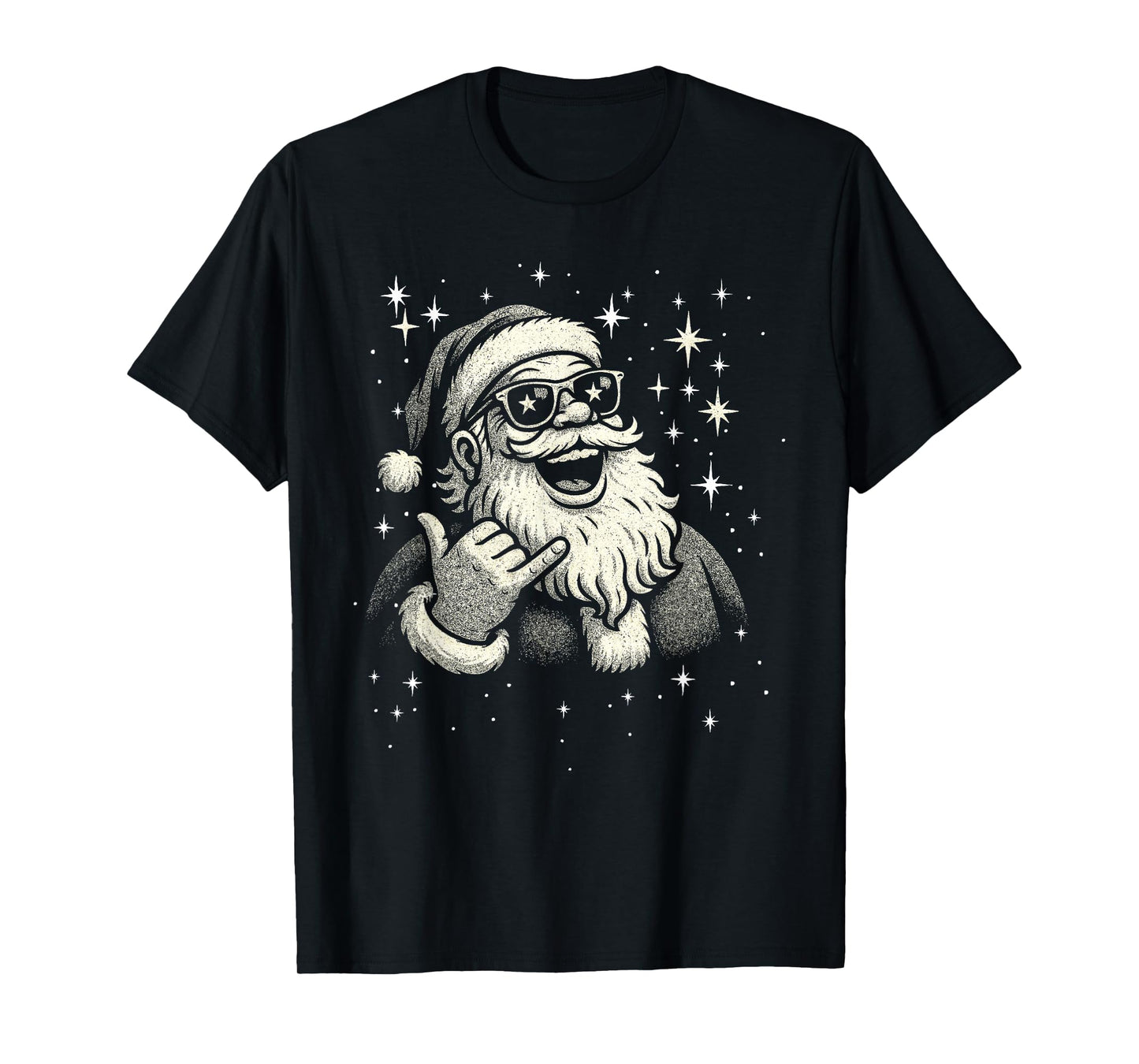 Retro Mele Kalikimaka Hawaiian Merry Christmas Family Party T-Shirt