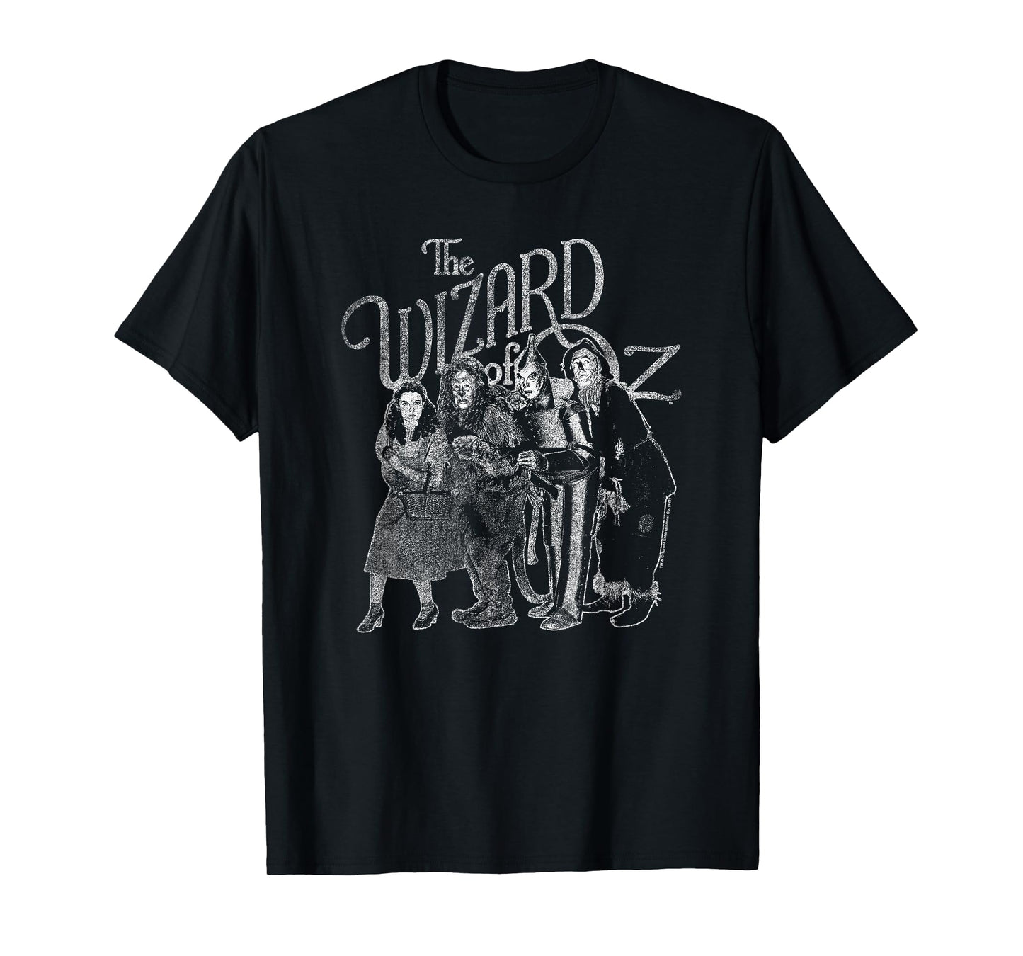 Wizard of Oz Gray Tonal Cast Photo T-Shirt