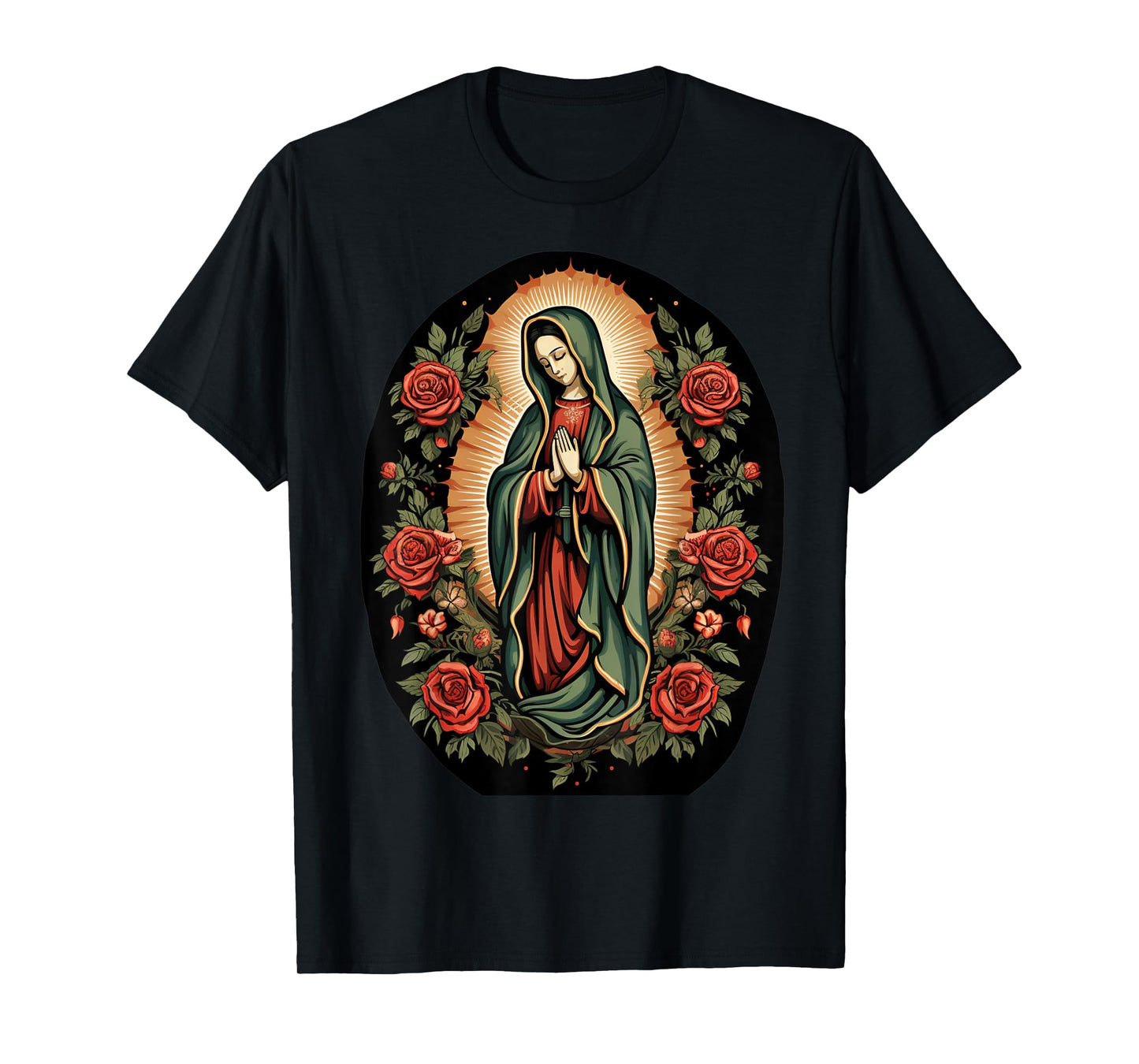 Our Lady of Guadalupe Sant Mary For Christians, Catholics T-Shirt