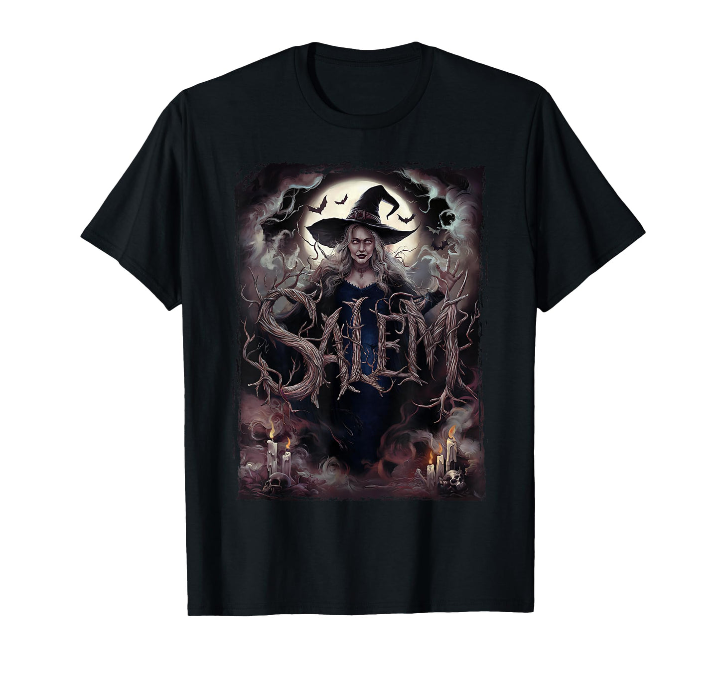 Gothic Witch of Salem T-Shirt