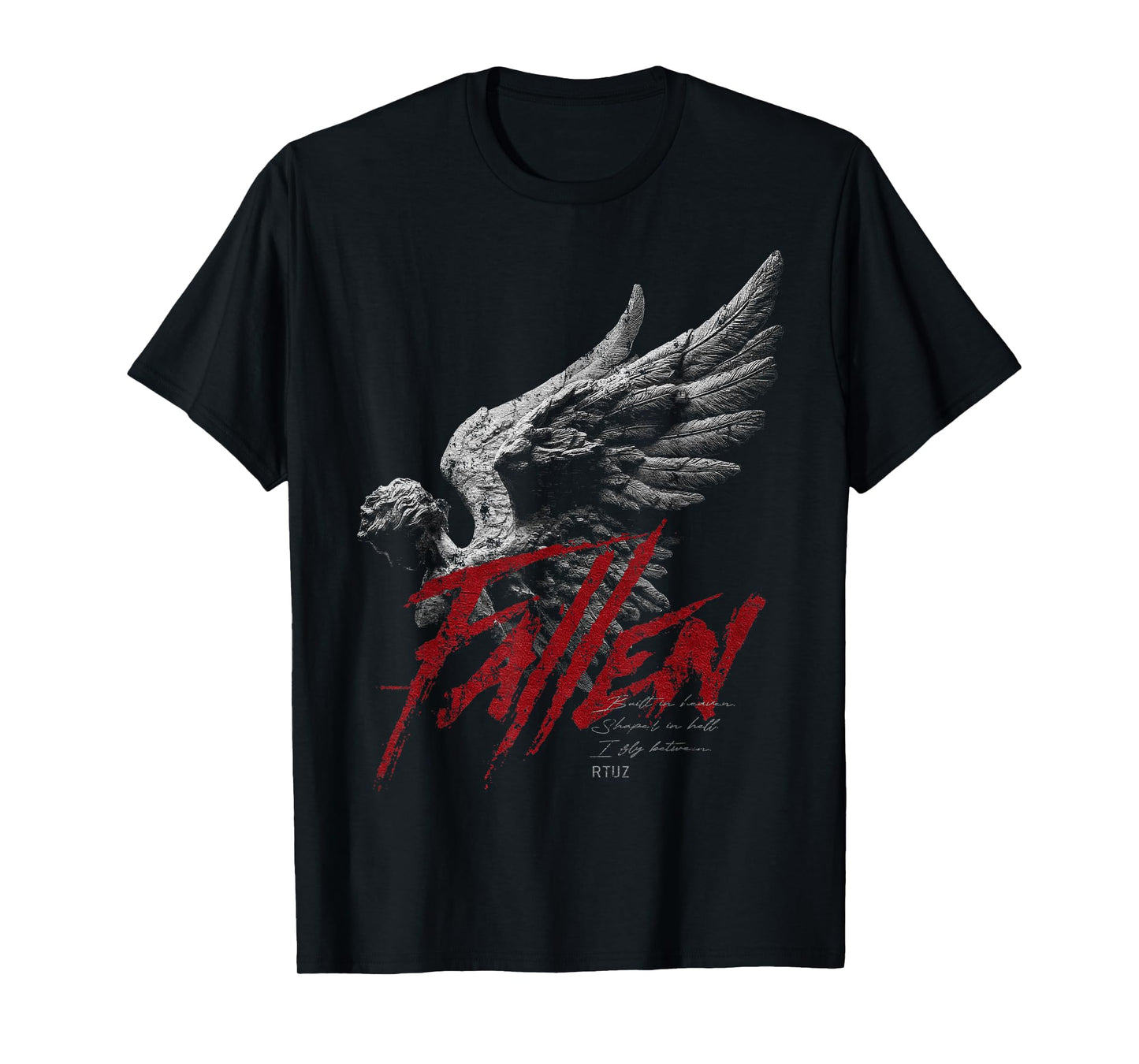 Hip Hop Y2K Vintage Hipster Edgy Urban Streetwear Angel T-Shirt