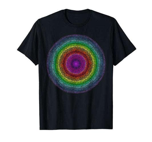 Yoga, mindfulness, and meditation in a vivid mandala T-Shirt