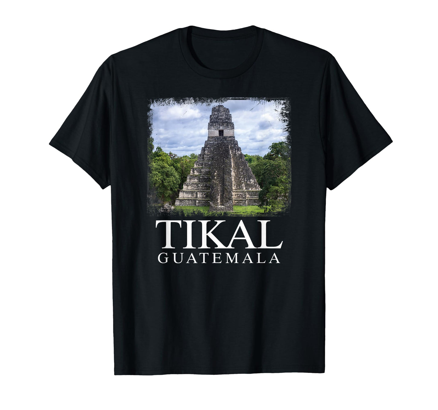 Guatemala Tikal Chapin Atitlan Maya Retro Guate Quetzal 502 T-Shirt