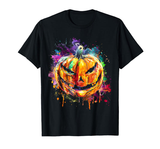 Pumpkin Costume Halloween Spooky Art Pumpkin T-Shirt
