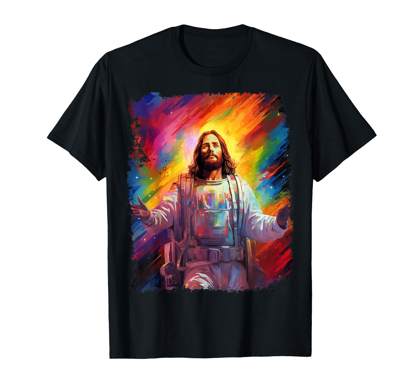Jesus Christ Christian Space T-Shirt