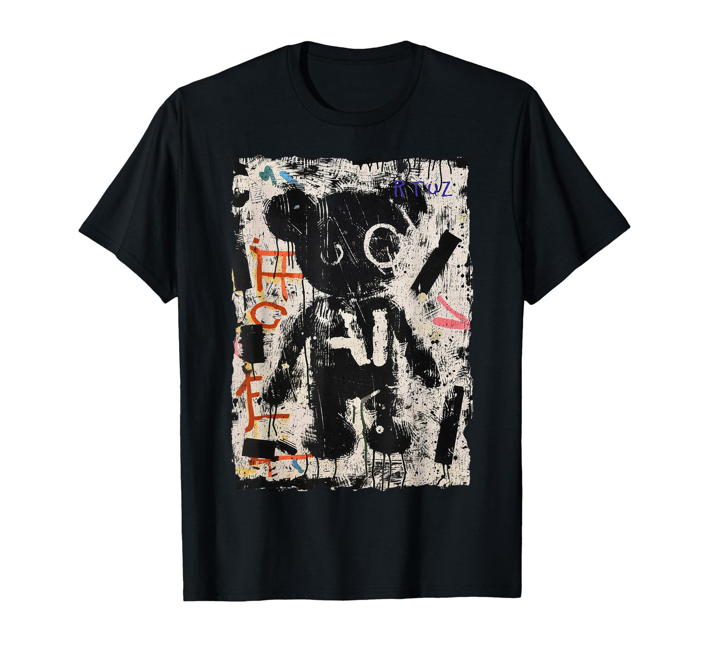 Graffiti Teddy Bear Edgy Vintage Retro Streetwear Teddy T-Shirt