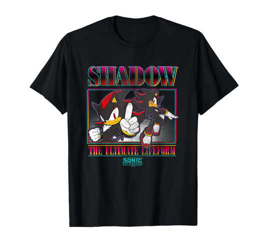 Sonic The Hedgehog Shadow The Ultimate Lifeform Gradient T-Shirt