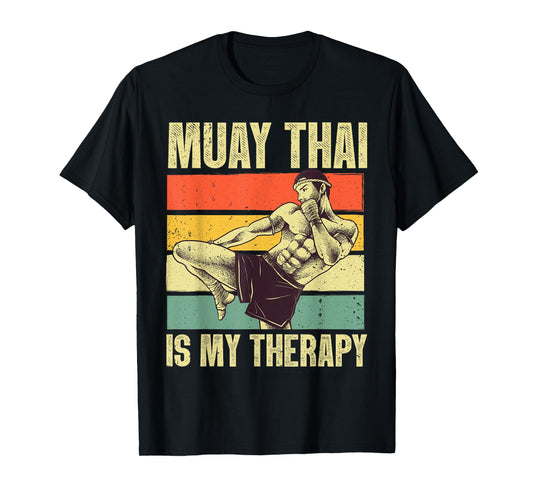 Funny Muay Thai Design For Men Women Kids Muay Thai Boxing T-Shirt
