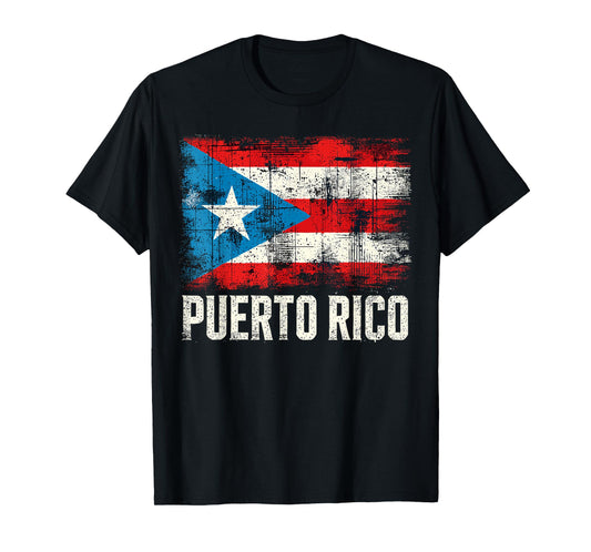 Puerto Rico Flag Heritage Month Hispanic Boricua Rica T-Shirt