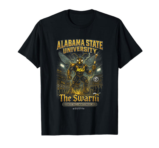 Alabama State University - The Yard - ASU Bama Bootleg HBCU T-Shirt