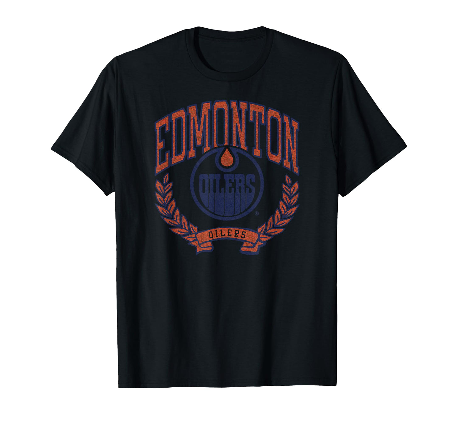 Edmonton Oilers Vintage Victory White Officially Licensed T-Shirt