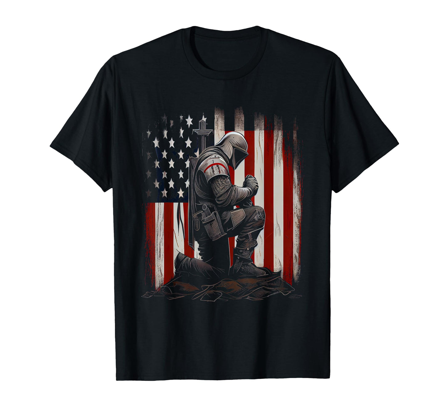 Knight Templar Christian Warrior Of God Crusader Gift T-Shirt
