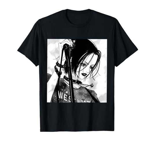 Anime Gothic Girl Aesthetic Soft Grunge Waifu Japanese Otaku T-Shirt