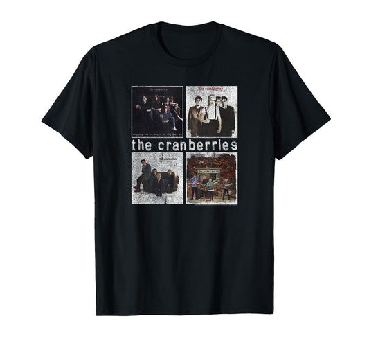The Cranberries Distressed Album Covers Vintage Band T-Shirt