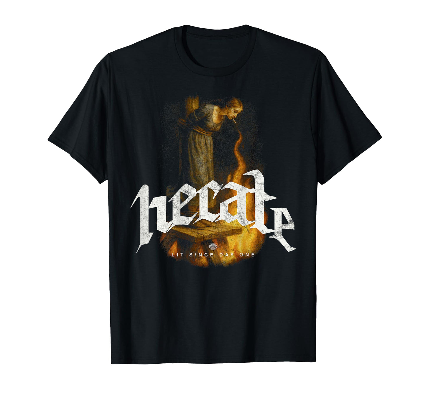 Witch Vintage Streetwear Urban Hip Hop Rock Y2K Back Print T-Shirt