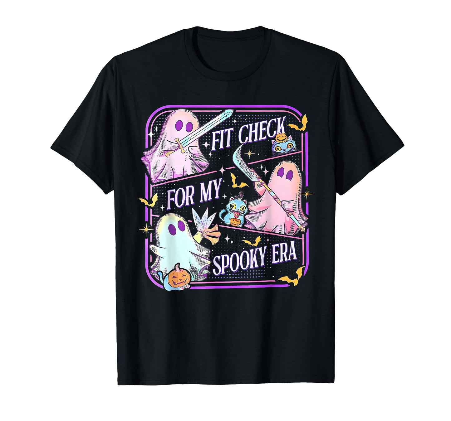 Fit Check for My Spooky Era Cute Halloween Ghost T-Shirt