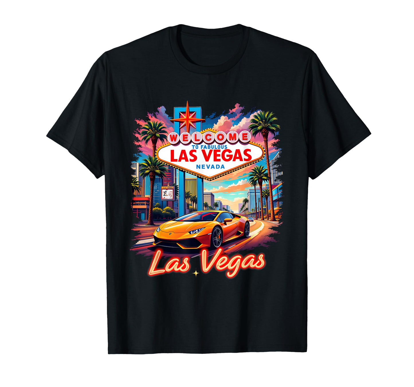 Nevada Las Vegas Souvenir Vacation Trip 2025 T-Shirt