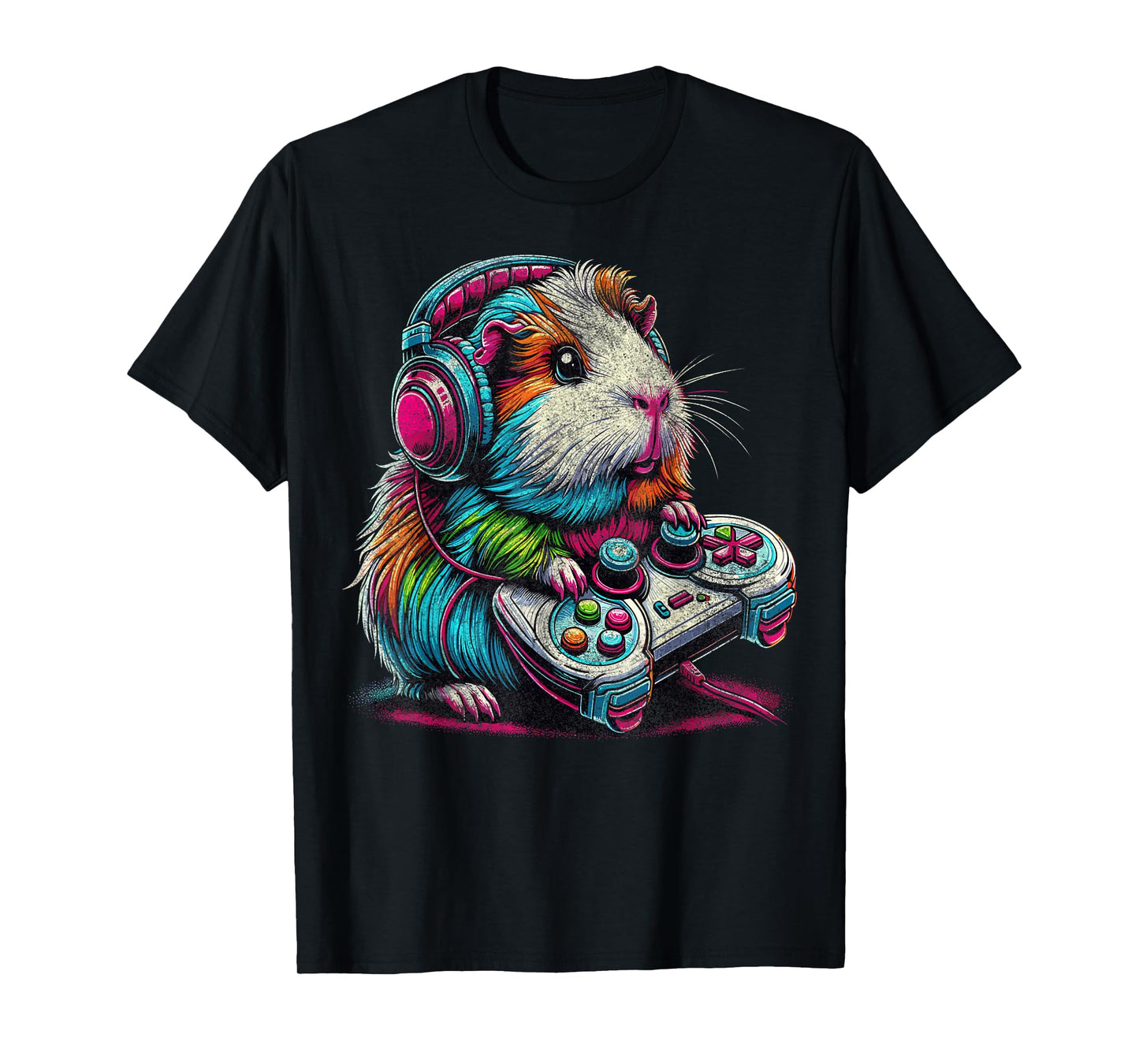 Guinea Pig Video Games Lover Guinea Pig T-Shirt