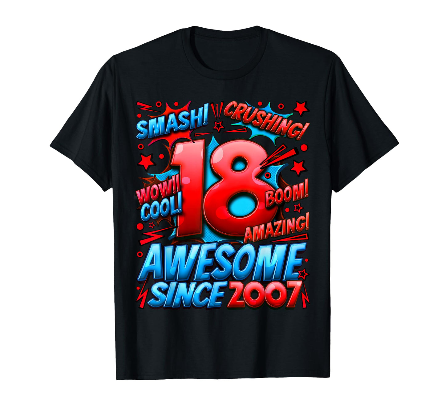 18 Year Old Gifts For Boys 18th Birthday Boy 18 Year Old Boy T-Shirt