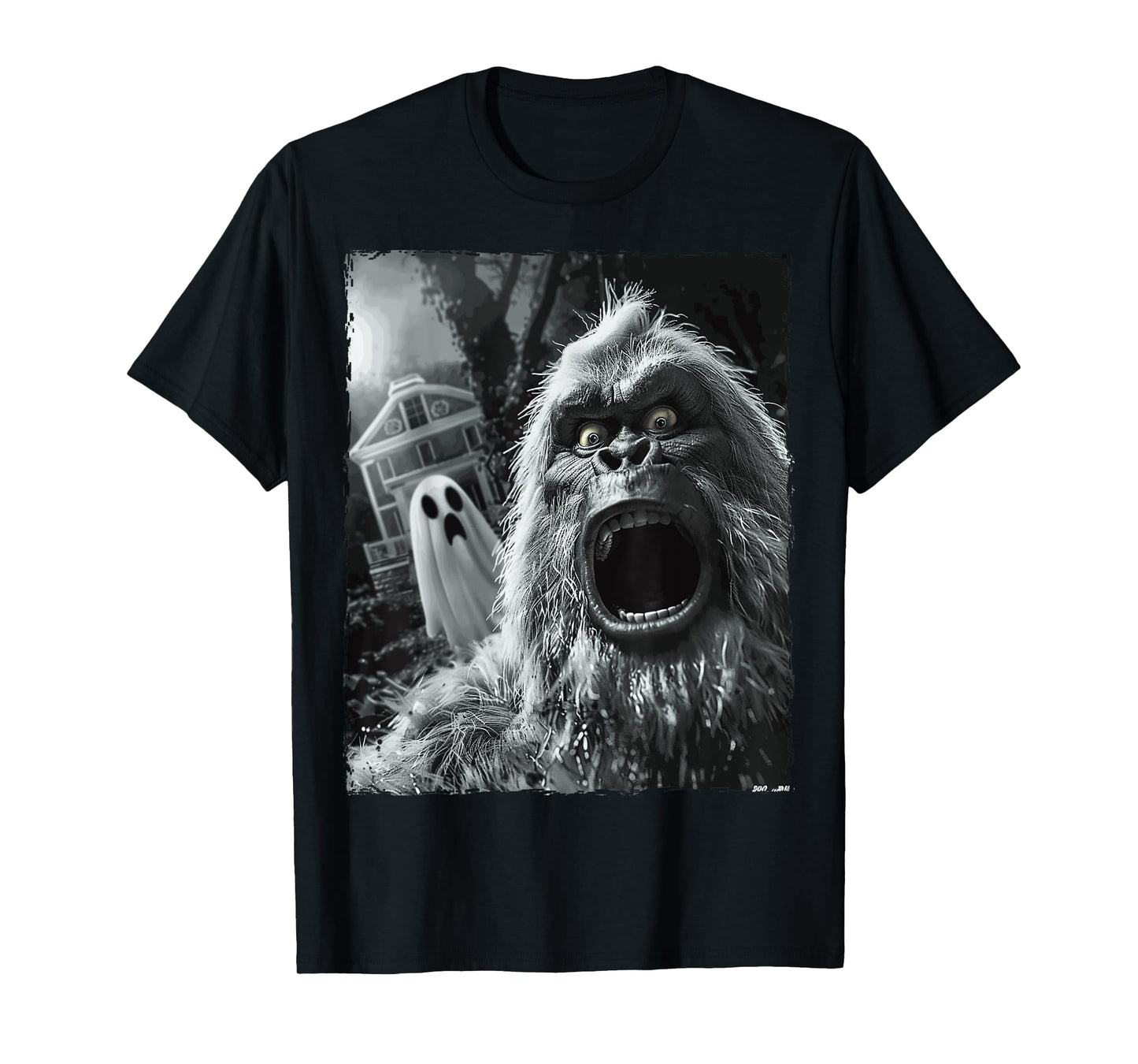 Funny Bigfoot Sasquatch Halloween T-Shirt