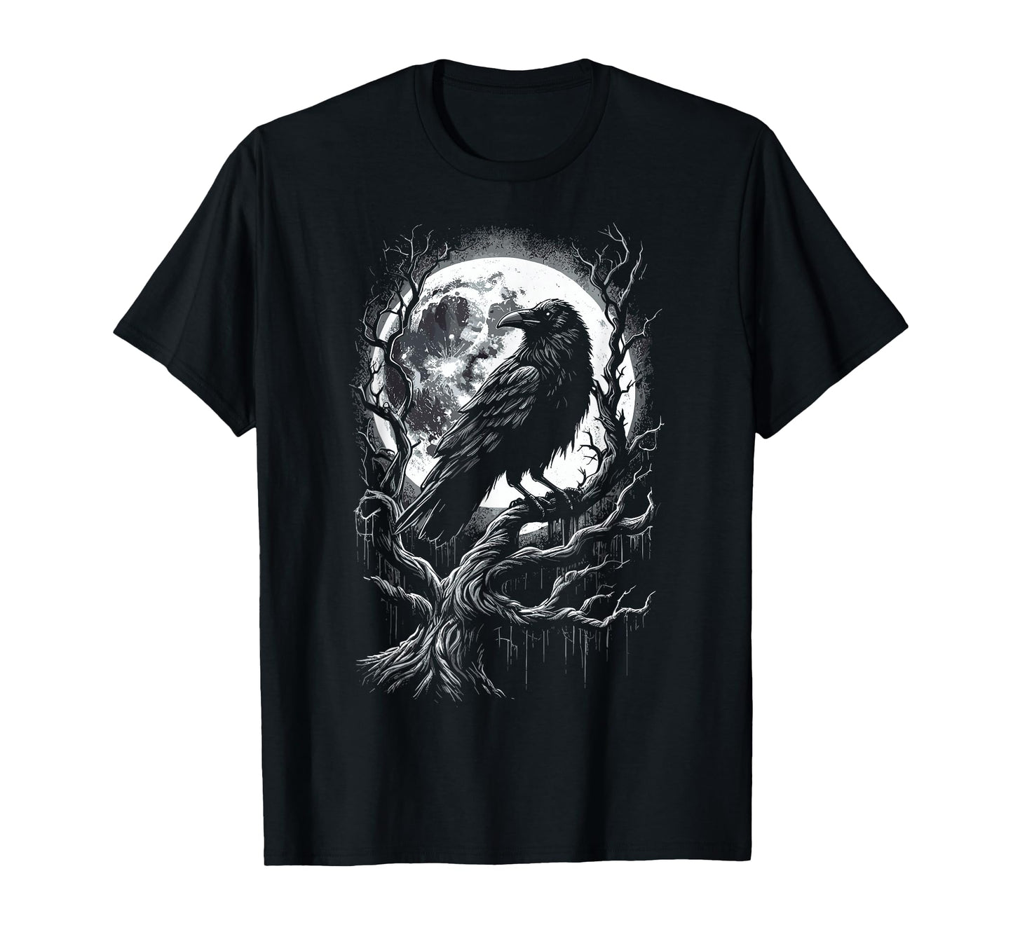 Black Crow Raven Bird T-Shirt