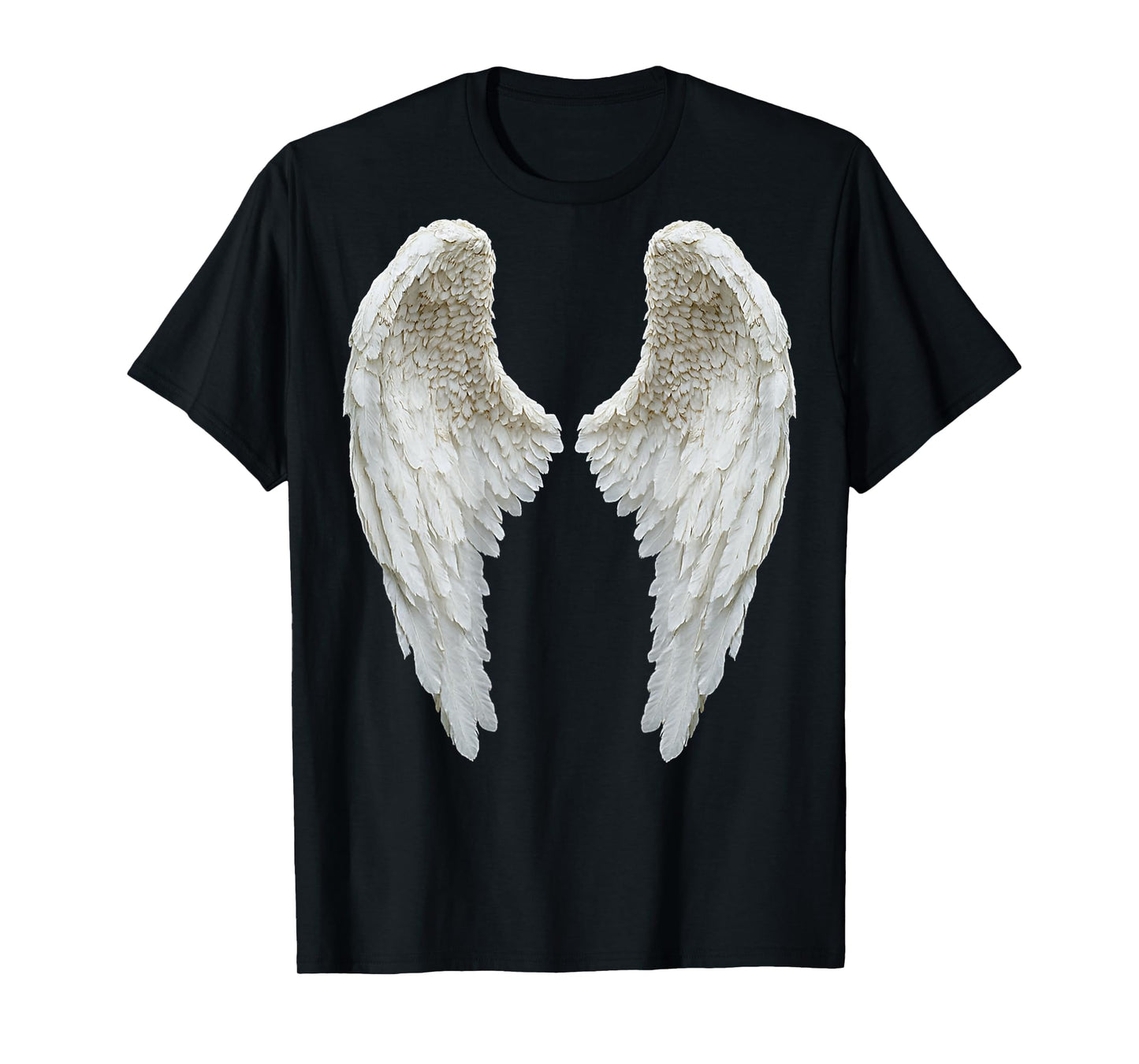 Vintage Angel Wings On Back T-Shirt