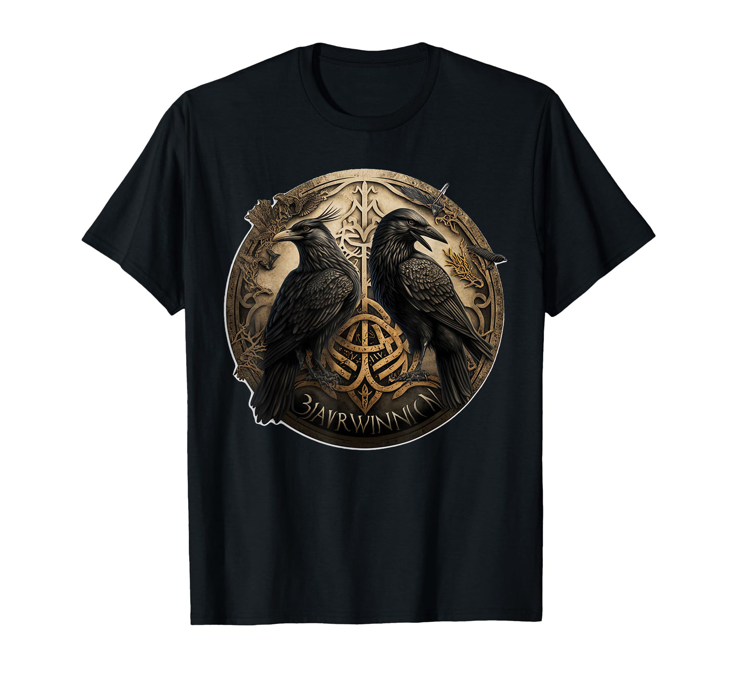 Scandinavian Odin Ravens T-Shirt