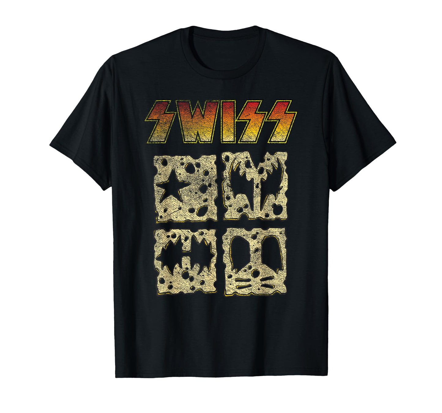 Cool Keto Cheesy Rock Roll Band T-Shirt T-Shirt
