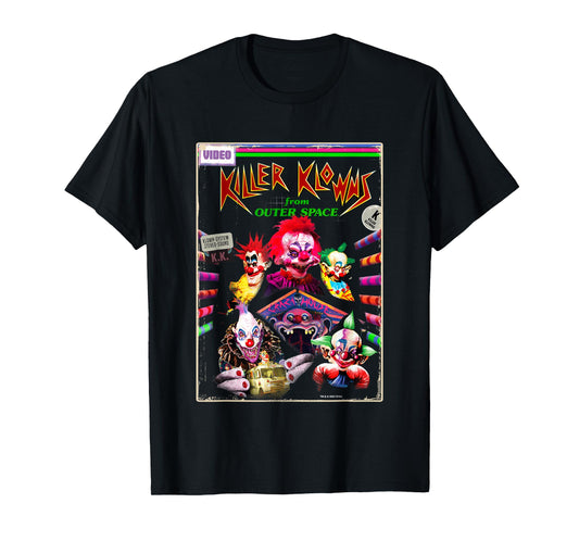 Killer Klowns from Outer Space Klown System Retro Poster T-Shirt