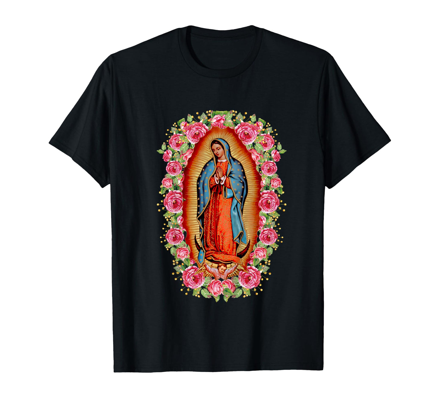 Our Lady Virgen De Guadalupe Mary Maria T-Shirt