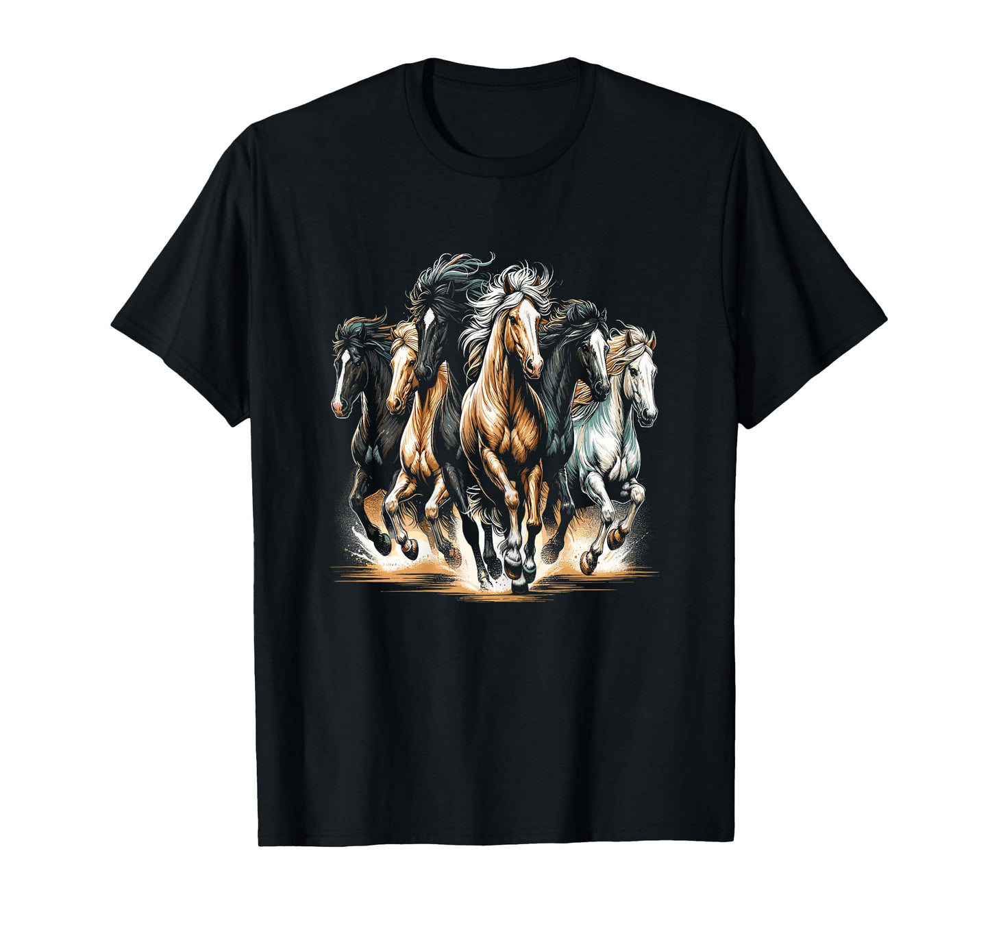 Horses Riding Horse Lover T-Shirt