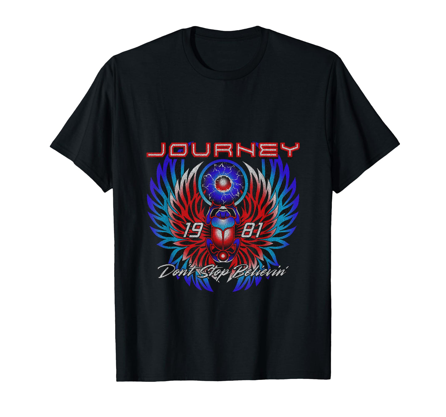 Journey Don't Stop Believin' Scarab T-Shirt