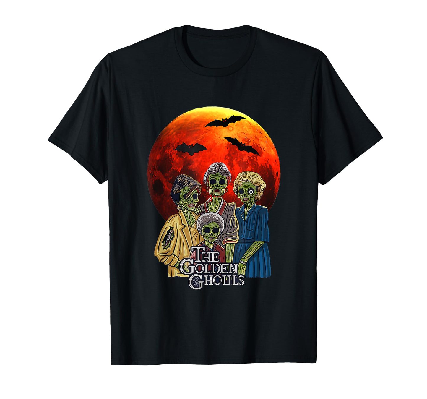 Vintage The Golden Ghouls Custom For Women men Halloween 22 T-Shirt