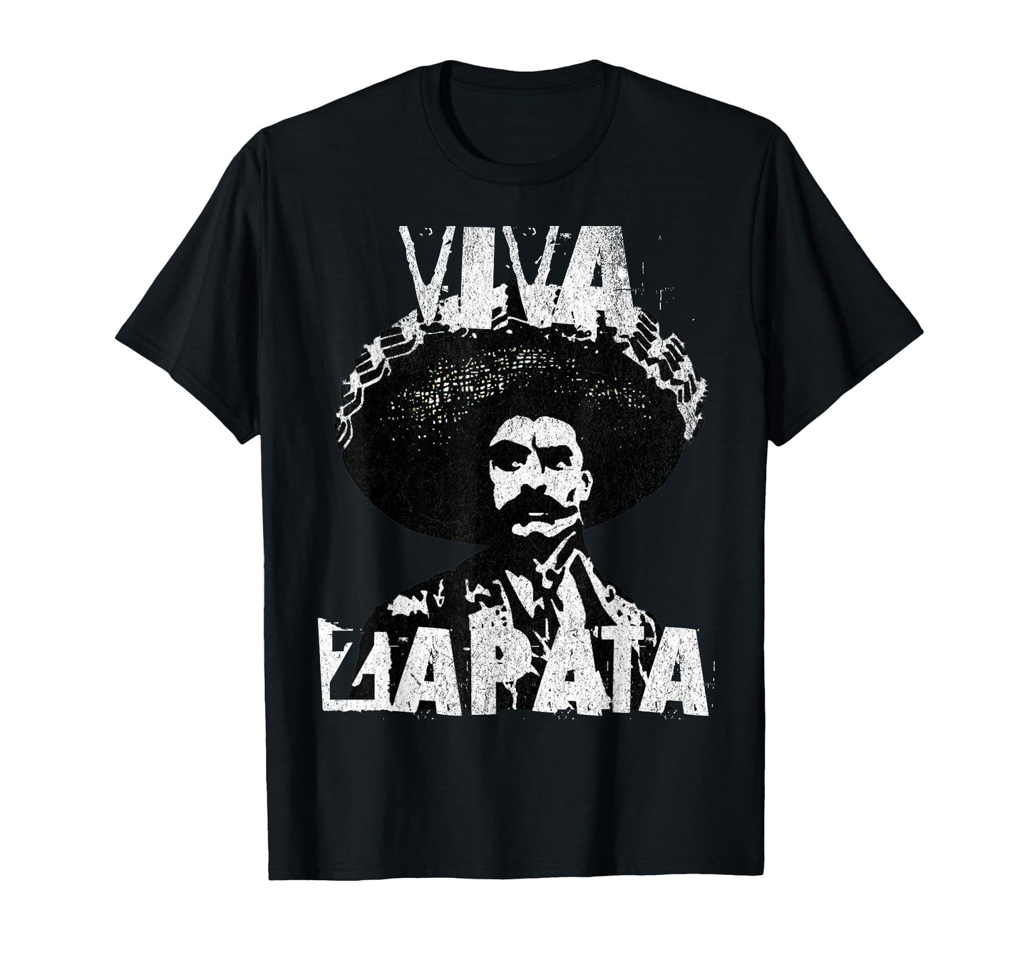 Retro Viva Zapata Abolish Ice Protest Mexican Art No Kings T-Shirt