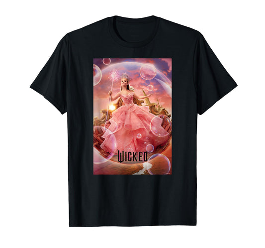 Wicked Glinda Bubble Poster T-Shirt