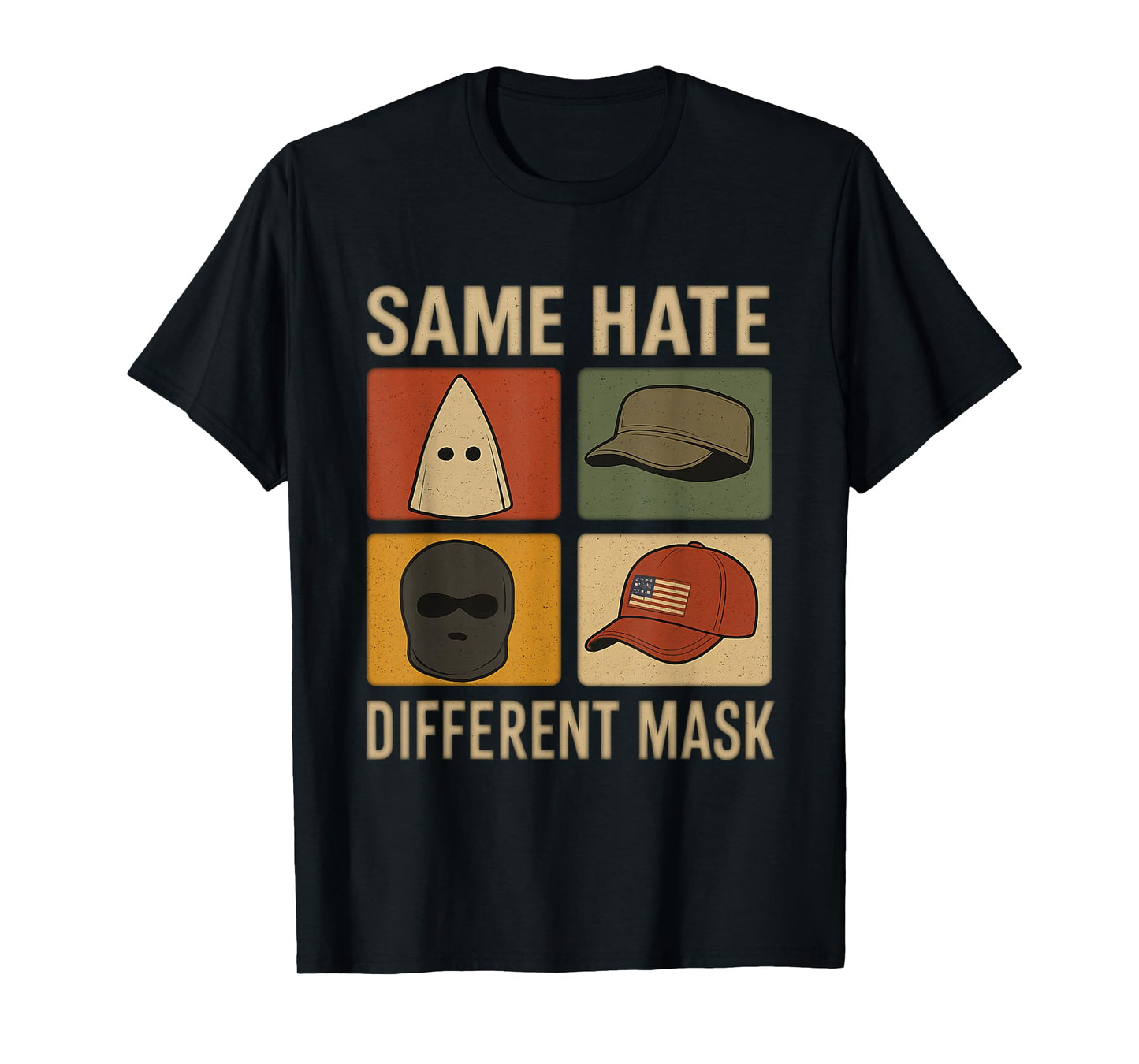 Same Shit Different Hat Retro Vintage Funny Jokes Men Women T-Shirt
