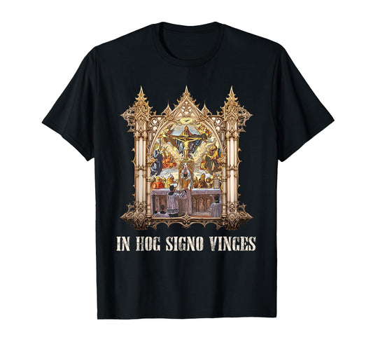 Eucharistic Consecration Traditional Latin Mass Catholic T-Shirt