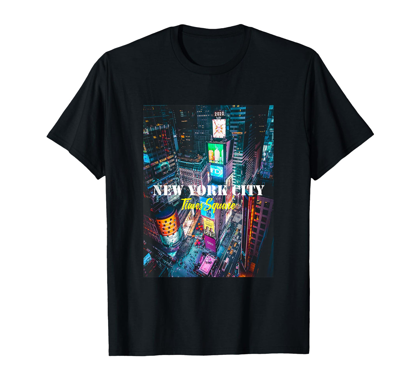 New York City Times Square Skyline Tee Shirts, New York City T-Shirt