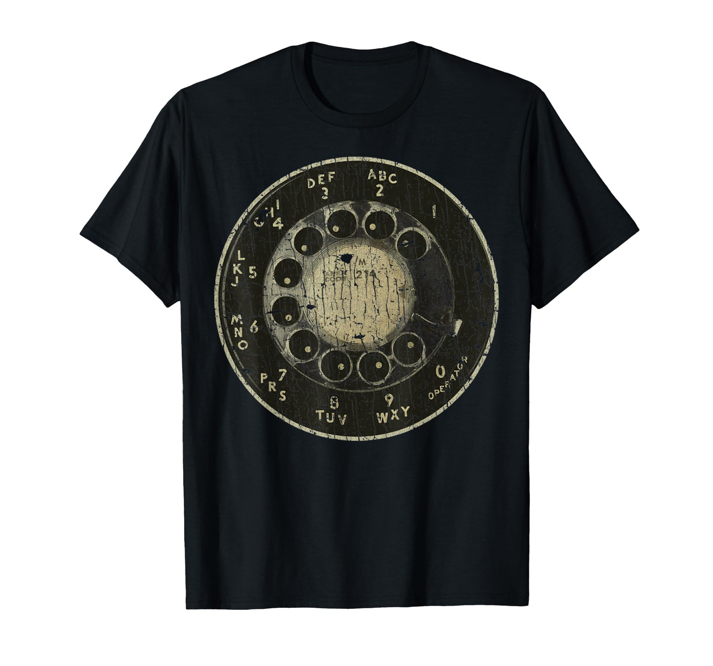 Retro Style Retro Vintage Rotary Dial Phone 60s Telephone T-Shirt