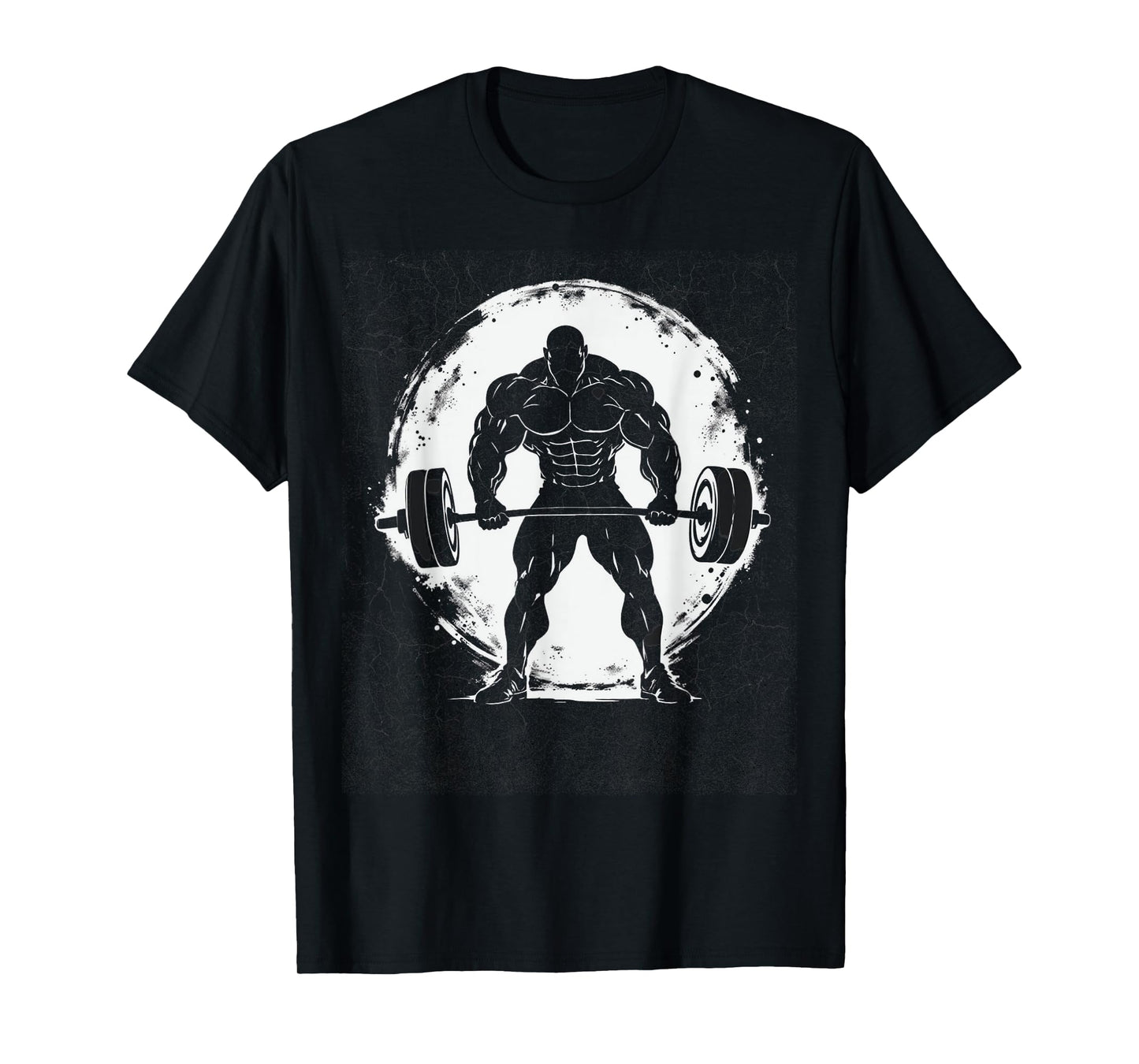Old School Bodybuilding Weight Workout Graphic For Men Women T-Shirt