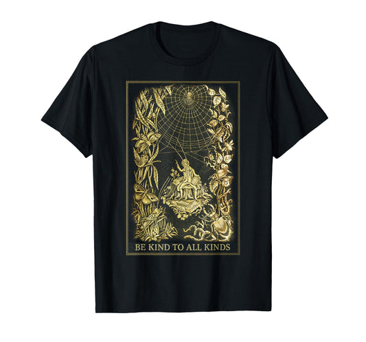 Vintage Be Kind To All Kinds Bugs Entomology Entomologist T-Shirt